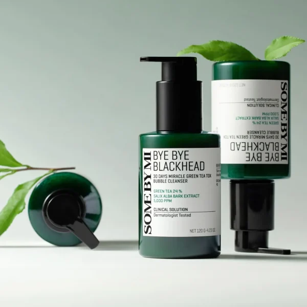SOME BY MI Bye Bye Blackhead Green Tea Tox Bubble Cleanser - Image 4