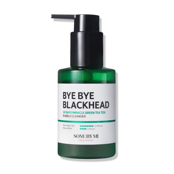 SOME BY MI Bye Bye Blackhead Green Tea Tox Bubble Cleanser