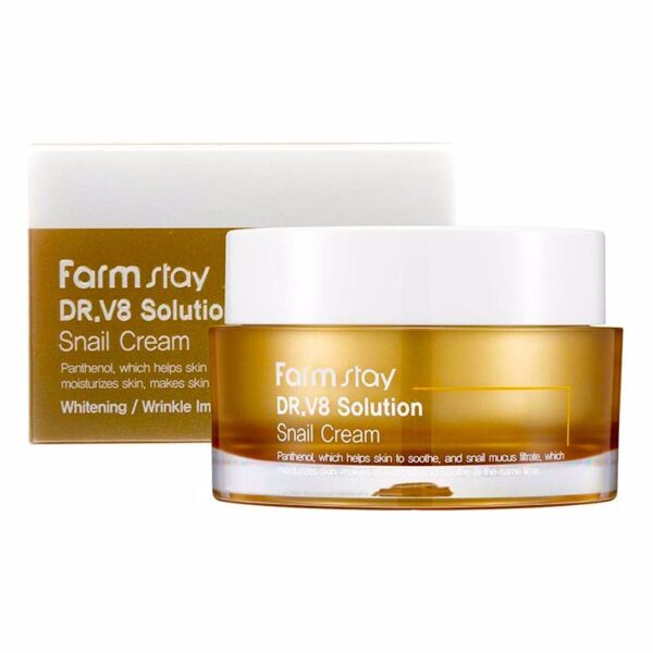 FarmStay DR.V8 Solution Snail Cream 50ml