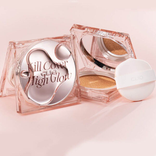 CLIO Kill Cover High Glow Cushion SPF50+ PA+++ 2-BP Lingerie - Image 3