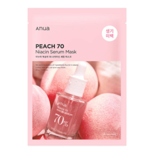 Anua Peach 70% Niacin Serum Mask