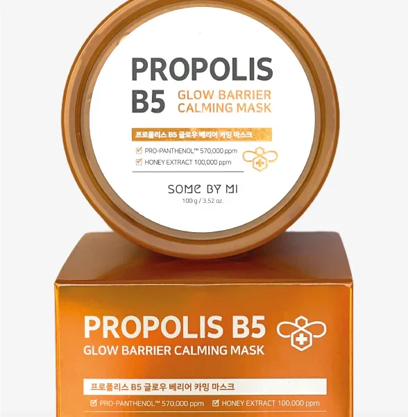 Restoring Mask With Propolis Some By Mi Propolis B5 Glow Barrier Calming Mask 100g