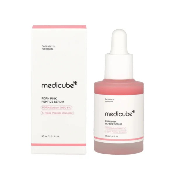 Skin Renewing And Soothing Medicube PDRN Pink Peptide Serum 30ml - Image 3