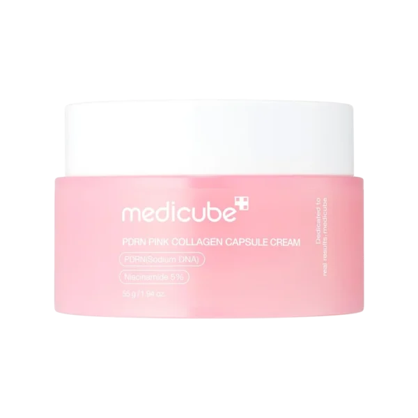 PDRN Cream for Skin Tone Correction Medicube PDRN Pink Collagen Capsule Cream 55g