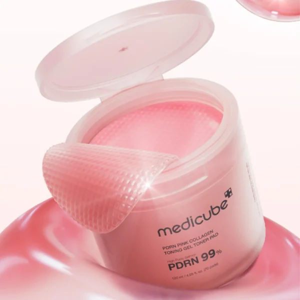 Medicube PDRN Collagen Toning Gel Toner Pad 70 pcs