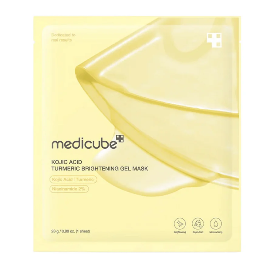 Brightening Anti-Pigmentation Mask Medicube Kojic Acid Turmeric Brightening Gel Mask