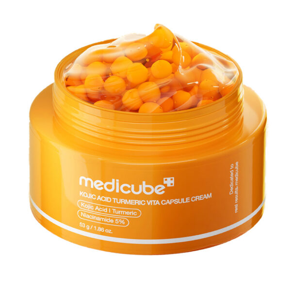 Capsule Cream for Even Skin Tone Medicube Kojic Acid Turmeric Vita Capsule Cream 53g