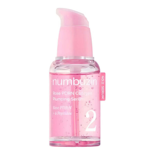 Skin Regeneration Serum with PDRN numbuzin No.2 Rose PDRN Collagen Plumping Serum 30ml