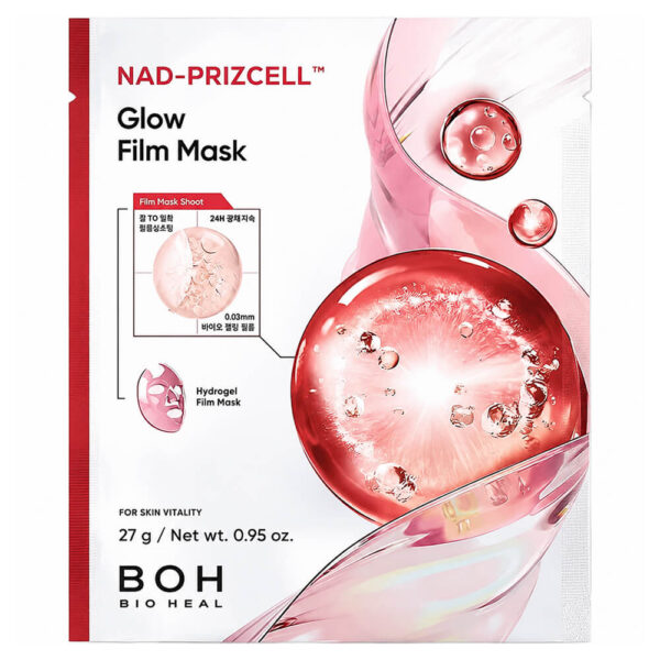 Anti-Aging Mask for Radiant Skin BIOHEAL BOH NAD-Prizcell Glow Film Mask