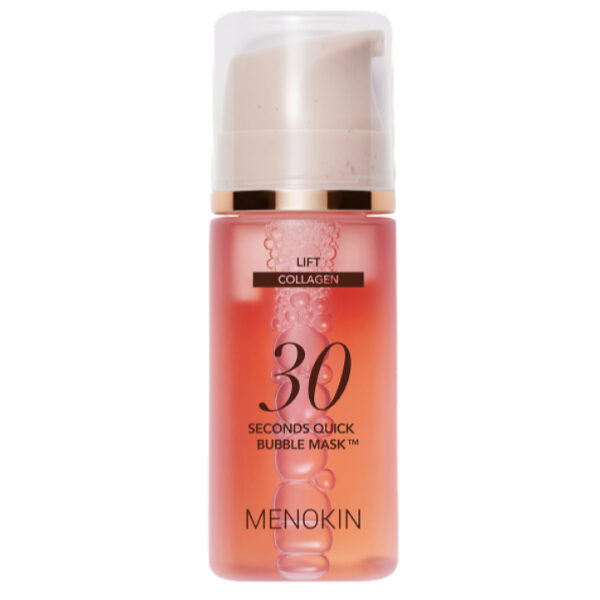 Firming Bubble Mask with Collagen MENOKIN Lift Collagen 30 Seconds Quick Bubble Mask 95ml