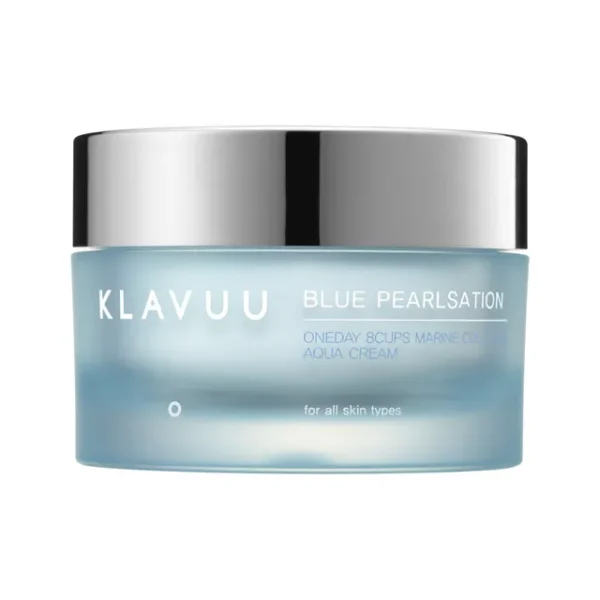 Klavuu Blue Pearlsation One Day 8 Cups Marine Collagen Aqua Cream 50ml | Healthyskin.ee