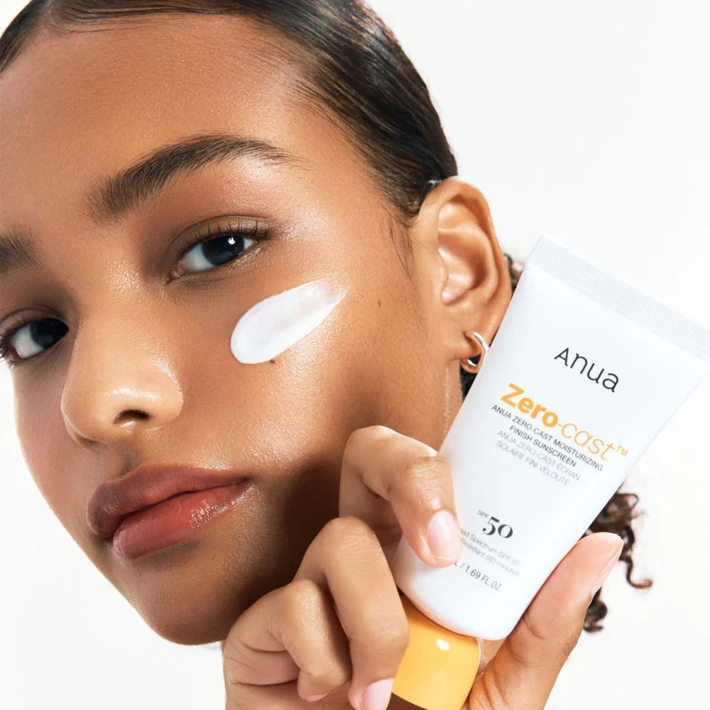 Anua Zero-Cast Moisturizing Finish Sunscreen | Healthyskin.ee