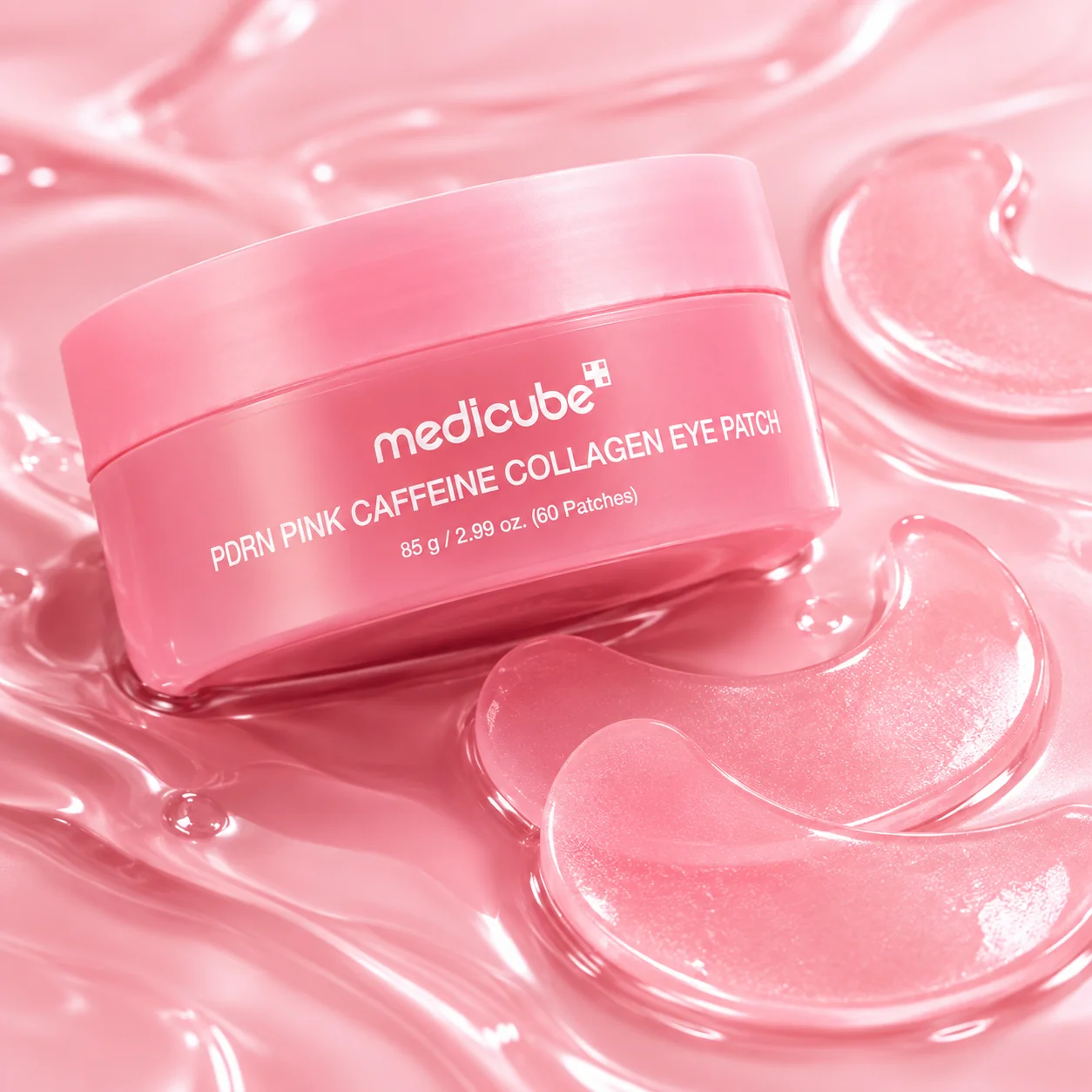 Medicube PDRN Pink Caffeine Collagen Eye Patch 60pcs | Healthyskin.ee