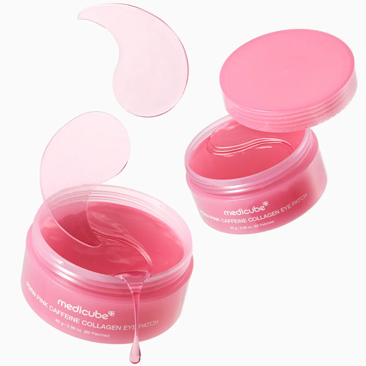 Medicube PDRN Pink Caffeine Collagen Eye Patch 60pcs | Healthyskin.ee