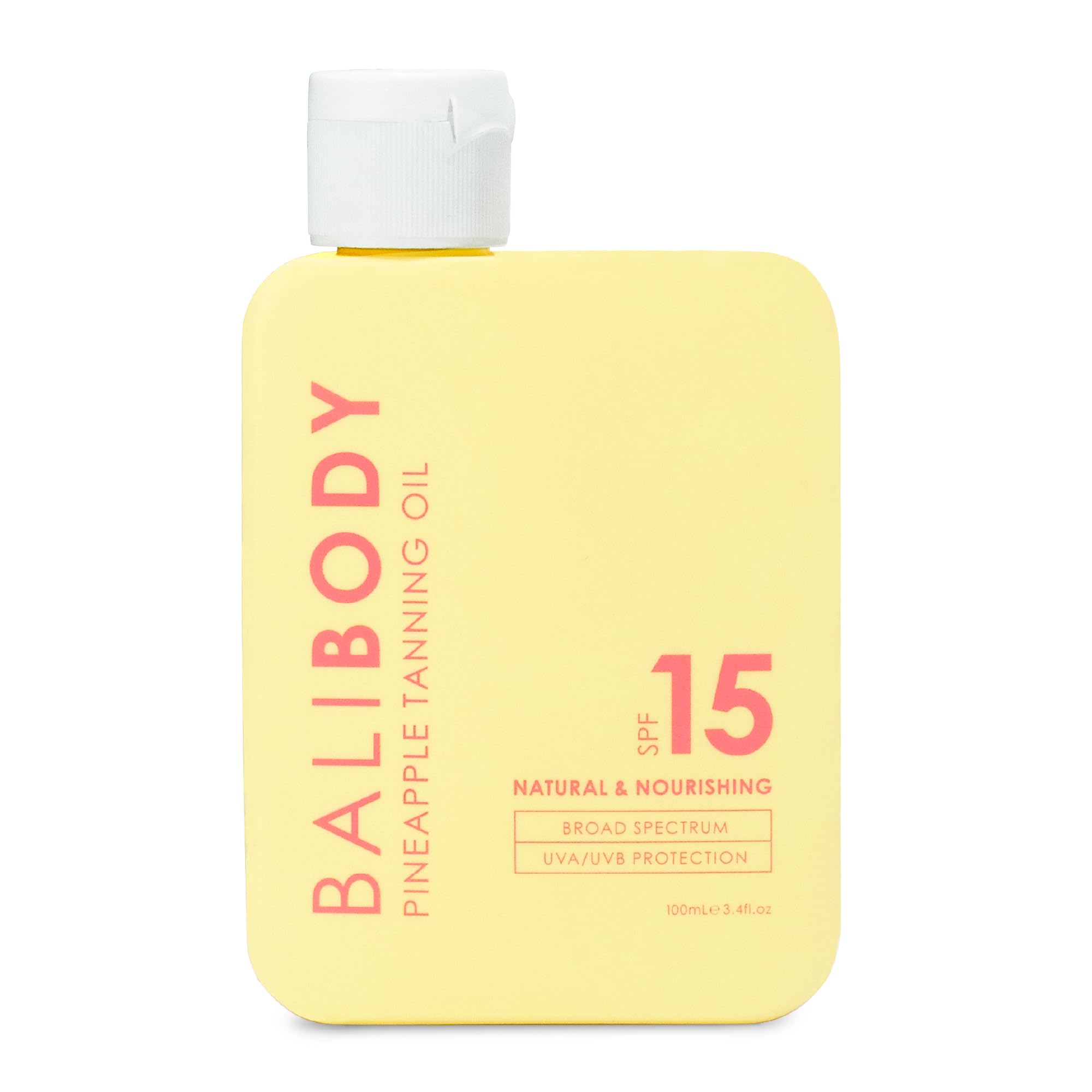 Tanning Oil with Pineapple Extract Bali Body Pineapple Tanning Oil 15 SPF 100ml | Healthyskin.ee