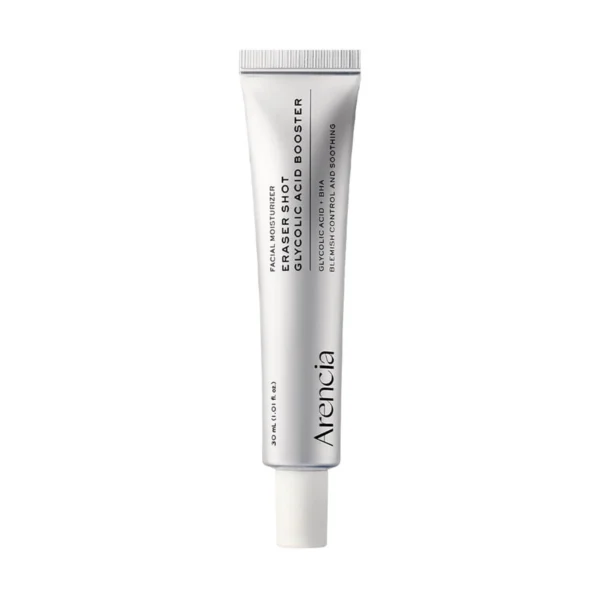 Exfoliating Booster Serum Arencia Eraser Shot Glycolic Acid Booster 30ml | Healthyskin.ee