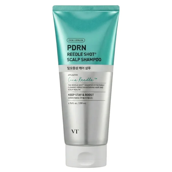 Scalp Shampoo with PDRN and Microneedles VT Cosmetics PDRN Reedle Shot Scalp Shampoo 200ml | Healthyskin.ee