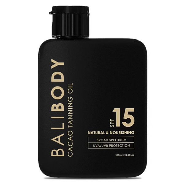 Tanning Oil with Cacao Bali Body Cacao Tanning Oil 15 SPF 100ml | Healthyskin.ee