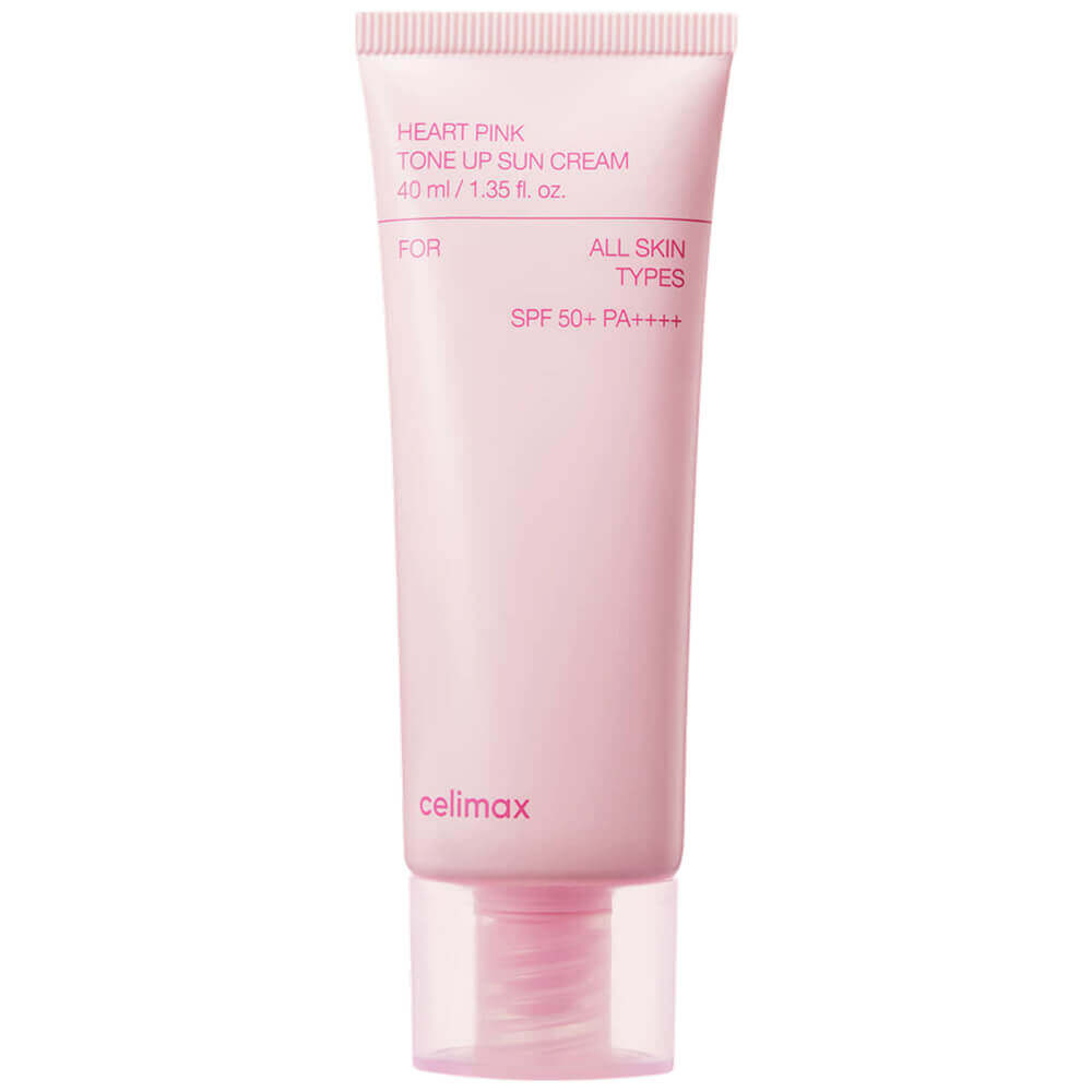 Tone-Up Sunscreen Cream Celimax Heart Pink Tone Up Sun Cream SPF50+ PA++++ 40ml | Healthyskin.ee