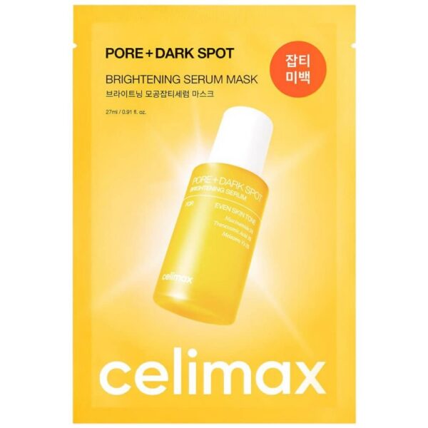 Brightening Serum Mask Celimax Pore+Dark Spot Brightening Serum Mask | Healthyskin.ee