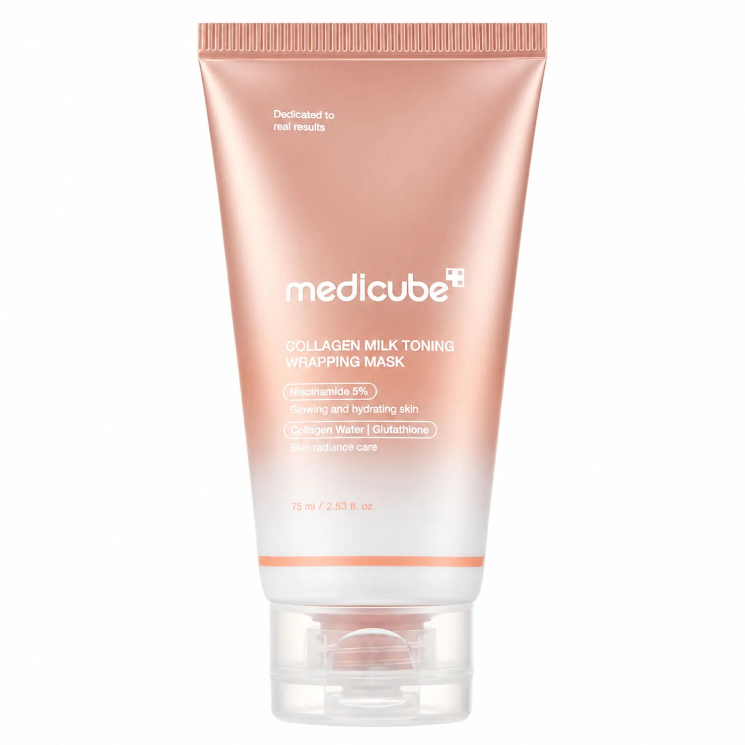 Skin Tone-Evening Wrapping Mask Medicube Collagen Milk Toning Wrapping Mask 75ml | Healthyskin.ee