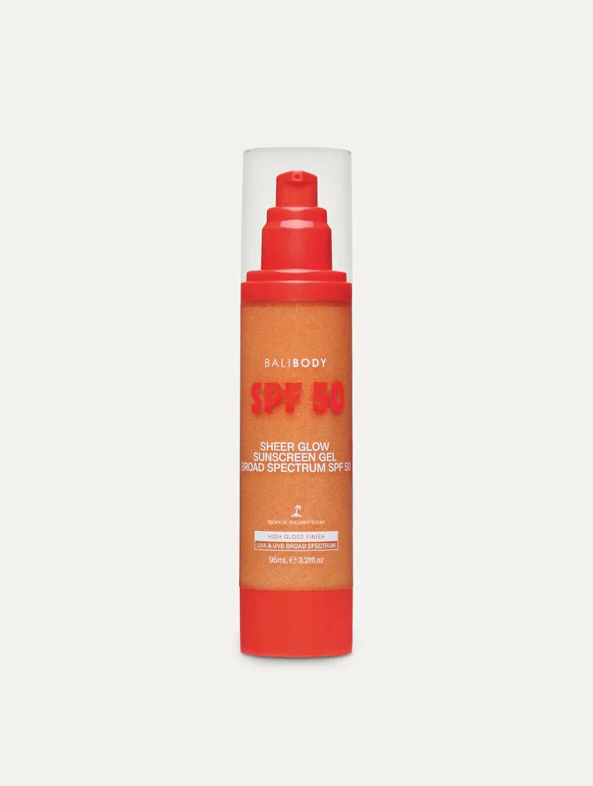 Sunscreen Bali Body Sheer Glow Gel SPF 50 95ml - Image 2